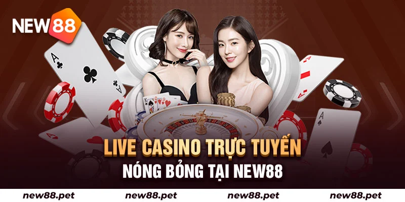 Casino cùng nhiều loại game bài hội tụ tại sân chơi này của New88